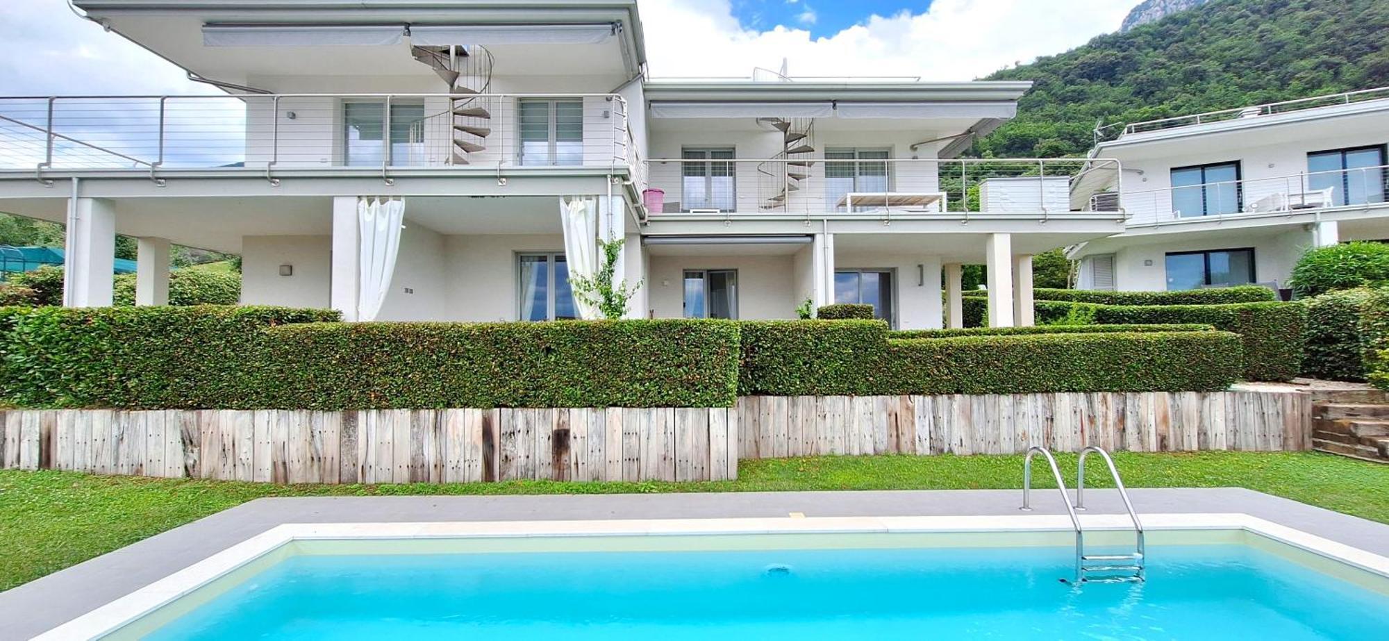 Residence Olivi - Panorama Lake View, Pool, Terrace, Garden, Wifi Toscolano Maderno Exteriér fotografie